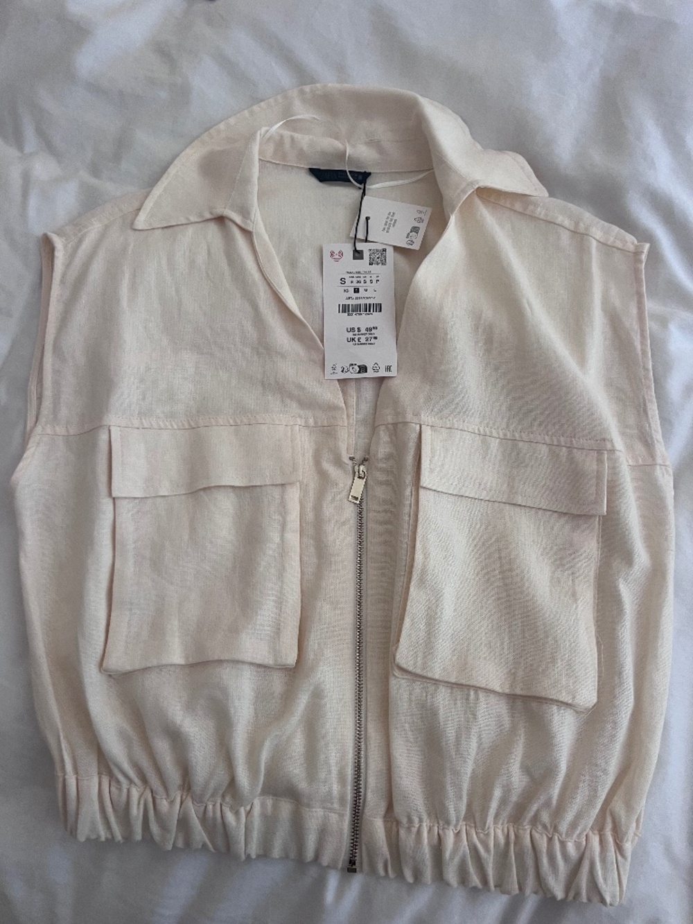 Zara linen top